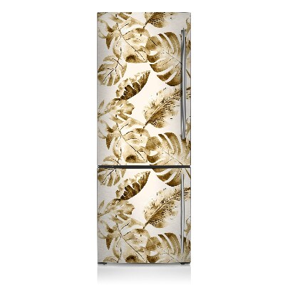 Decoration refrigerator cover Palm leaves