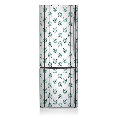 Magnetic refrigerator cover Illustration of arrows