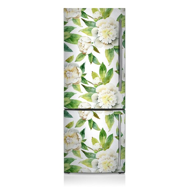 Magnetic refrigerator cover Peony