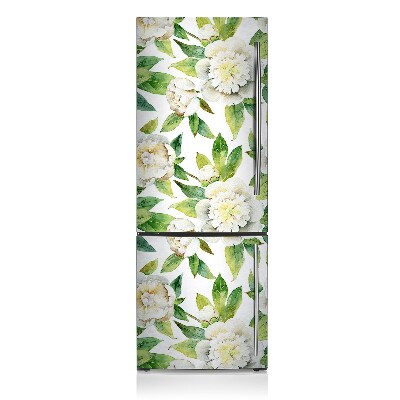 Magnetic refrigerator cover Peony