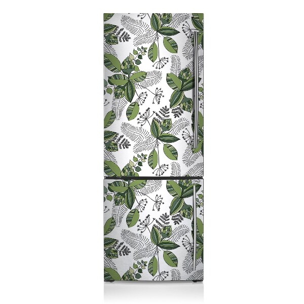 Decoration refrigerator cover Botanical pattern