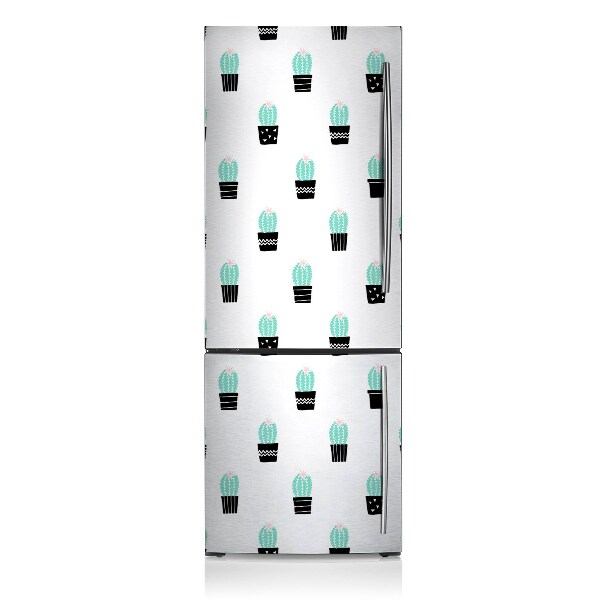 Magnetic refrigerator cover Cacti