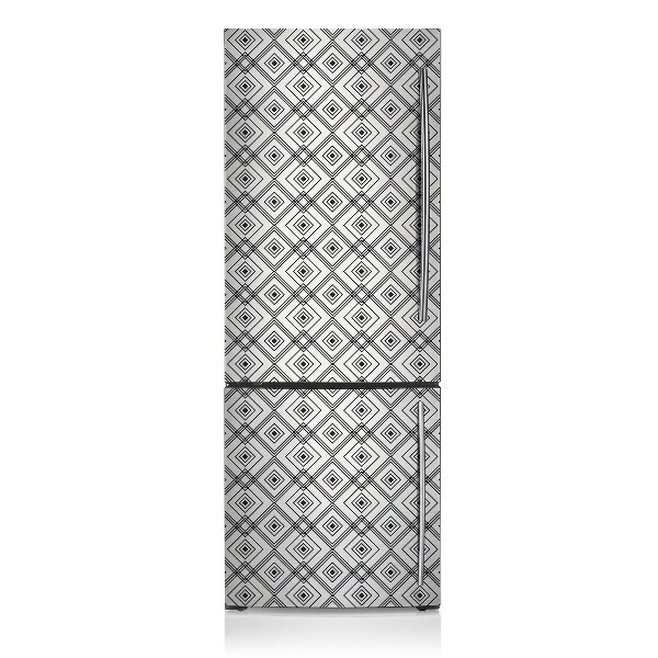 Magnetic refrigerator cover Geometric illusion