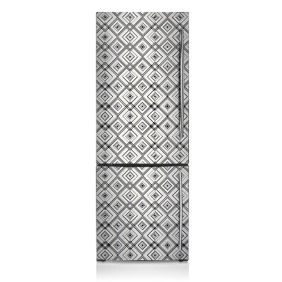 Magnetic refrigerator cover Geometric illusion