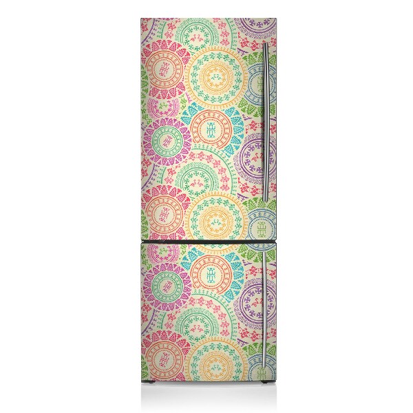 Decoration refrigerator cover Round pattern