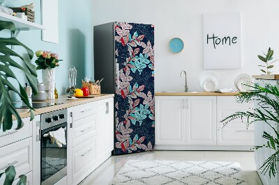 Magnetic refrigerator cover Leaf pattern