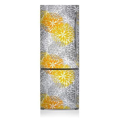 Decoration refrigerator cover Chrysanthemums
