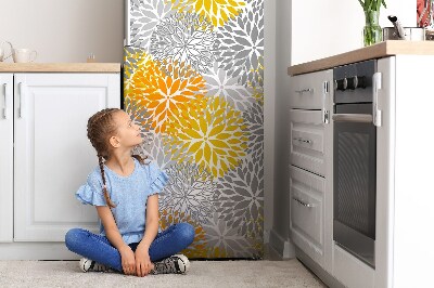 Decoration refrigerator cover Chrysanthemums