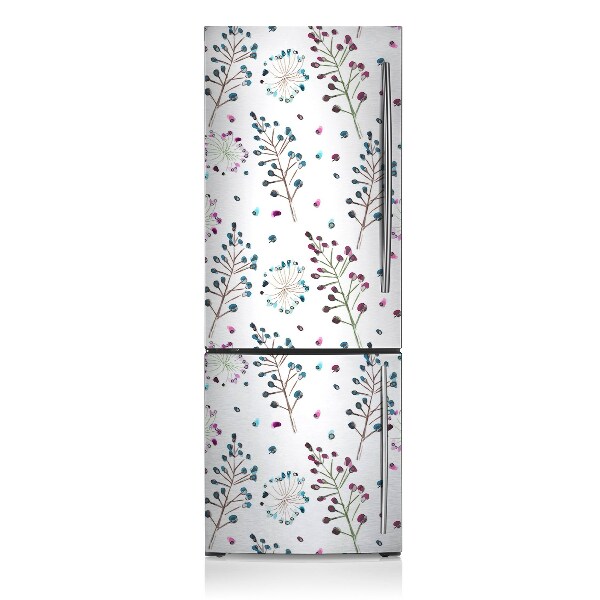 Magnetic refrigerator cover Floral