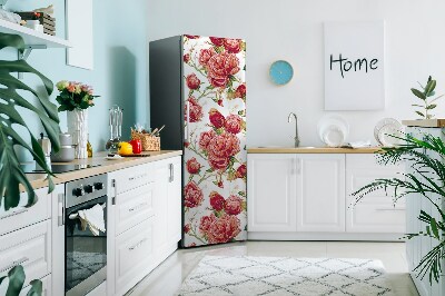 Decoration refrigerator cover Red birds