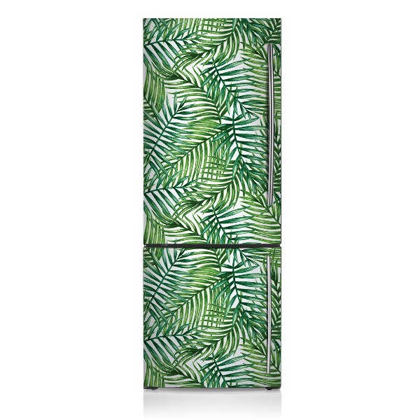 Decoration refrigerator cover Exotic leaves