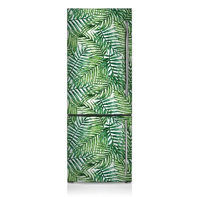 Decoration refrigerator cover Exotic leaves