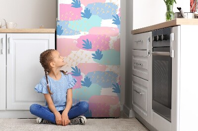 Decoration refrigerator cover Paw prints