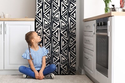 Magnetic refrigerator cover Geometric pattern