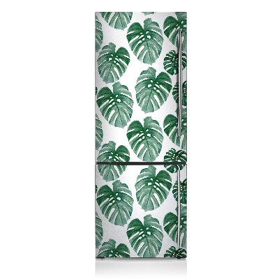 Magnetic refrigerator cover Monster leaves