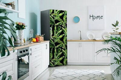 Decoration refrigerator cover Tropical leaf