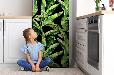 Decoration refrigerator cover Tropical leaf