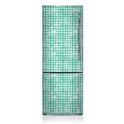 Magnetic refrigerator cover Green grille