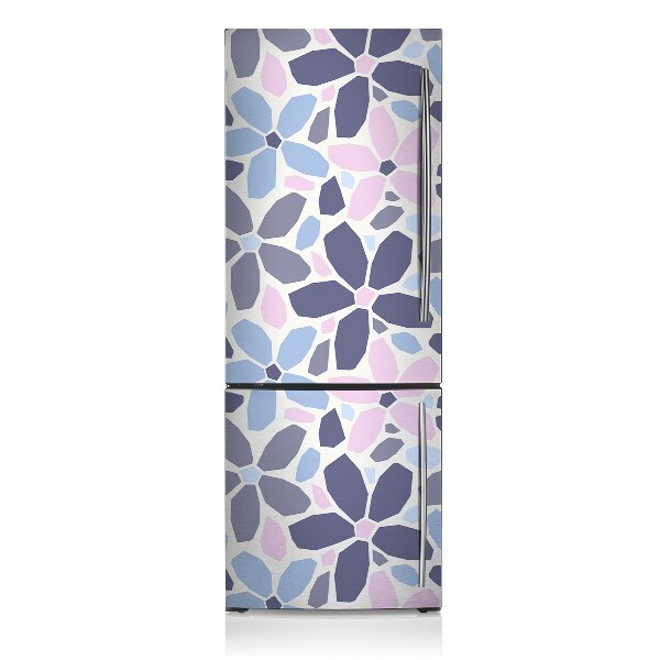 Decoration refrigerator cover Floral geometry