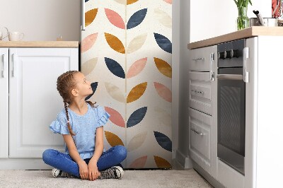 Magnetic refrigerator cover Scandinavian theme