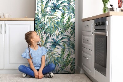 Decoration refrigerator cover Exotic ferns