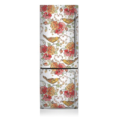 Decoration refrigerator cover Bird decoration