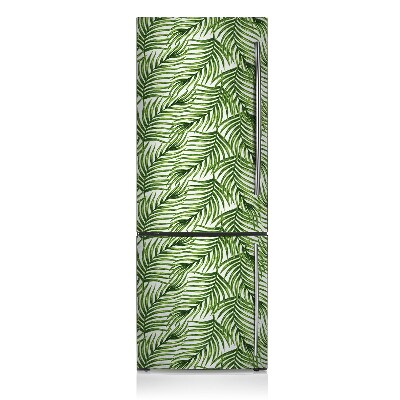 Magnetic refrigerator cover Palm tree