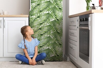 Magnetic refrigerator cover Palm tree