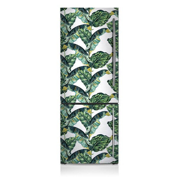 Decoration refrigerator cover Exotic leaves