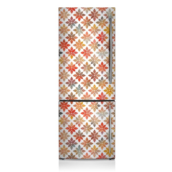 Magnetic refrigerator cover Floral pattern