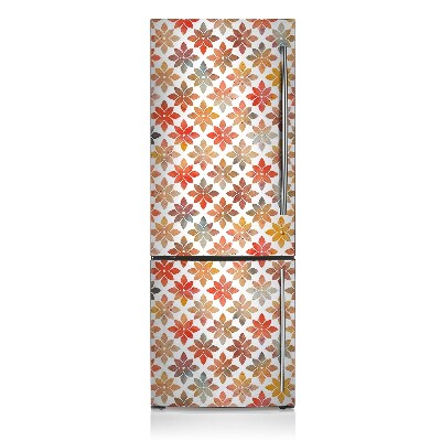 Magnetic refrigerator cover Floral pattern