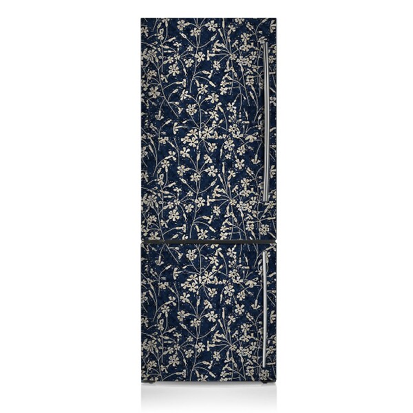 Magnetic refrigerator cover Floral pattern