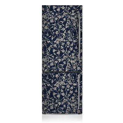 Magnetic refrigerator cover Floral pattern