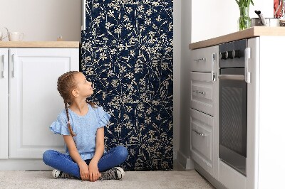 Magnetic refrigerator cover Floral pattern