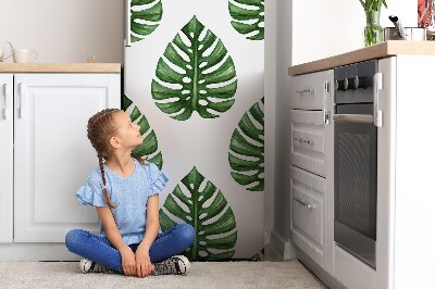 Magnetic refrigerator cover Leaves