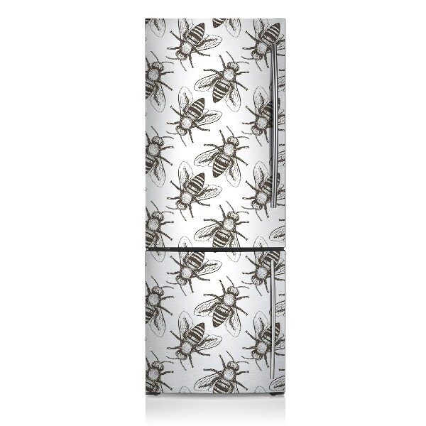 Decoration refrigerator cover Bee pattern