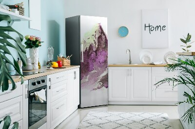 Decoration refrigerator cover Painted mountain landscape