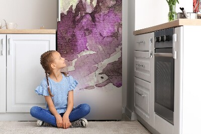 Decoration refrigerator cover Painted mountain landscape