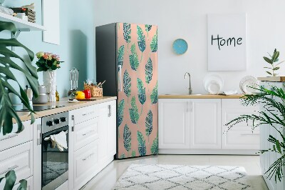 Magnetic refrigerator cover Peach