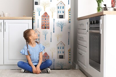 Decoration refrigerator cover Building