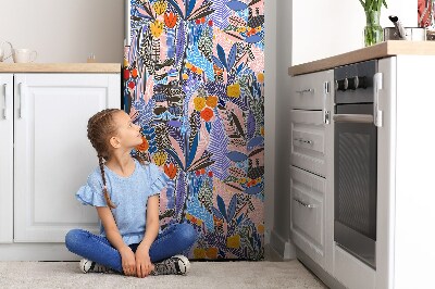 Decoration refrigerator cover Vintage style painting