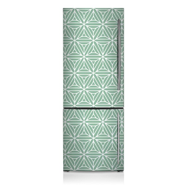 Magnetic refrigerator cover Geometric numbers