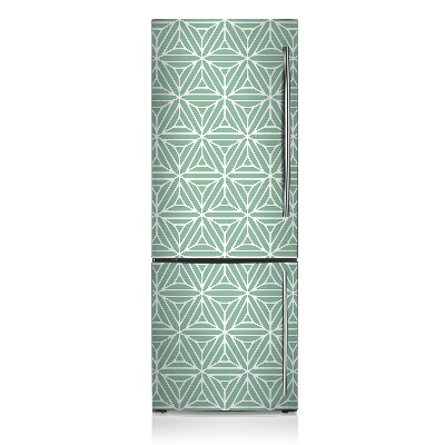 Magnetic refrigerator cover Geometric numbers