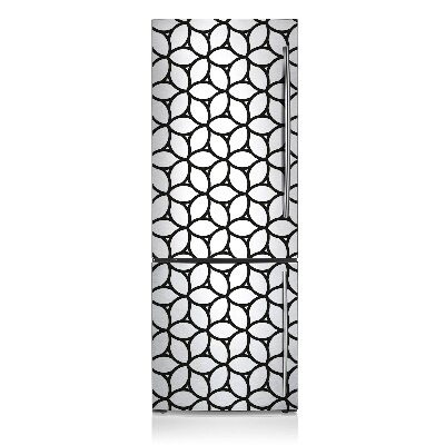 Magnetic refrigerator cover Geometric drawing