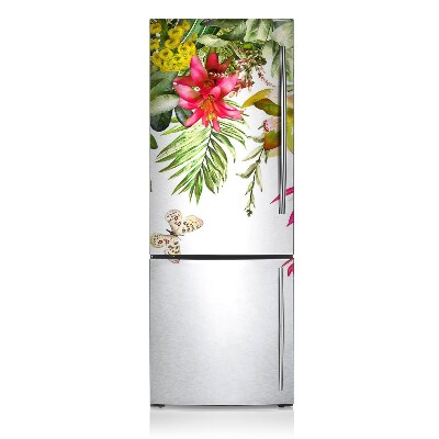 Decoration refrigerator cover Tropical plants