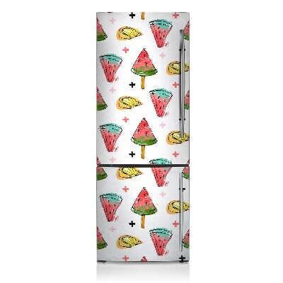 Decoration refrigerator cover Watermelon on a stick