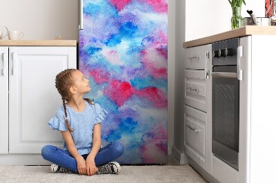 Decoration refrigerator cover Abstract clouds