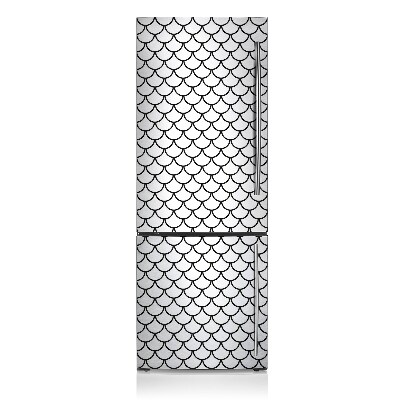 Magnetic refrigerator cover Fish pattern of scales