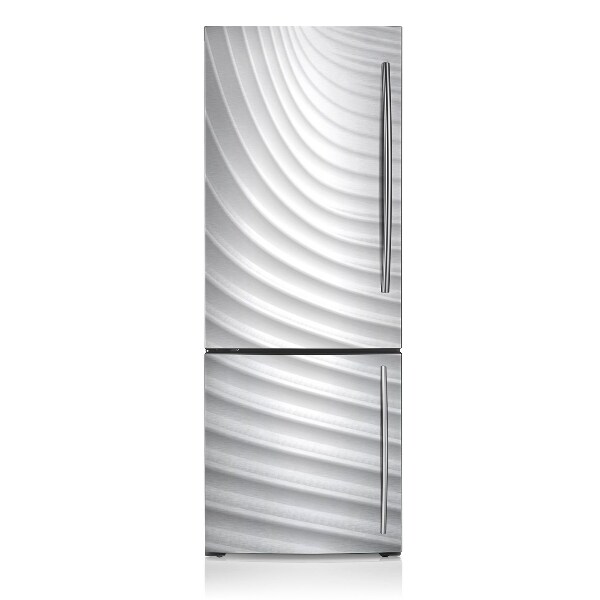 Magnetic refrigerator cover White grooves