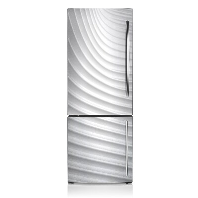 Magnetic refrigerator cover White grooves